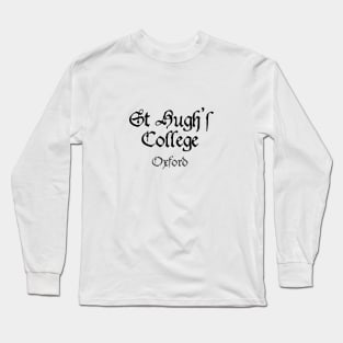 Oxford St Hugh's College Medieval University Long Sleeve T-Shirt